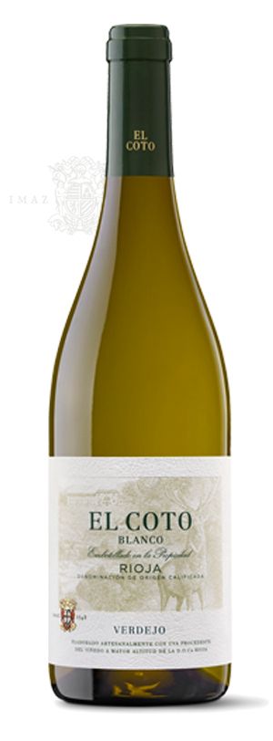 un vino blanco verdejo el coto de rioja