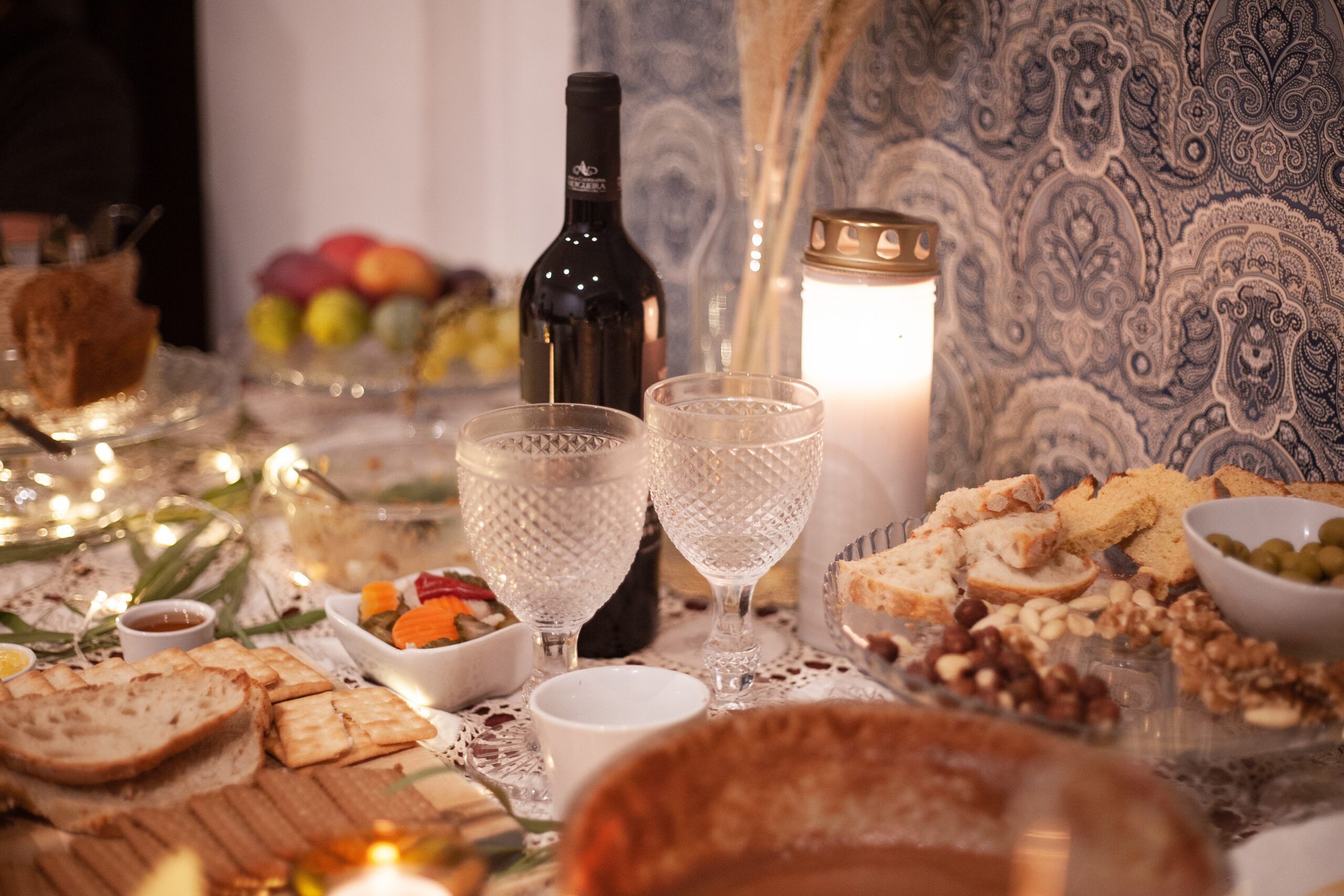 Cena de San Valentín en casa