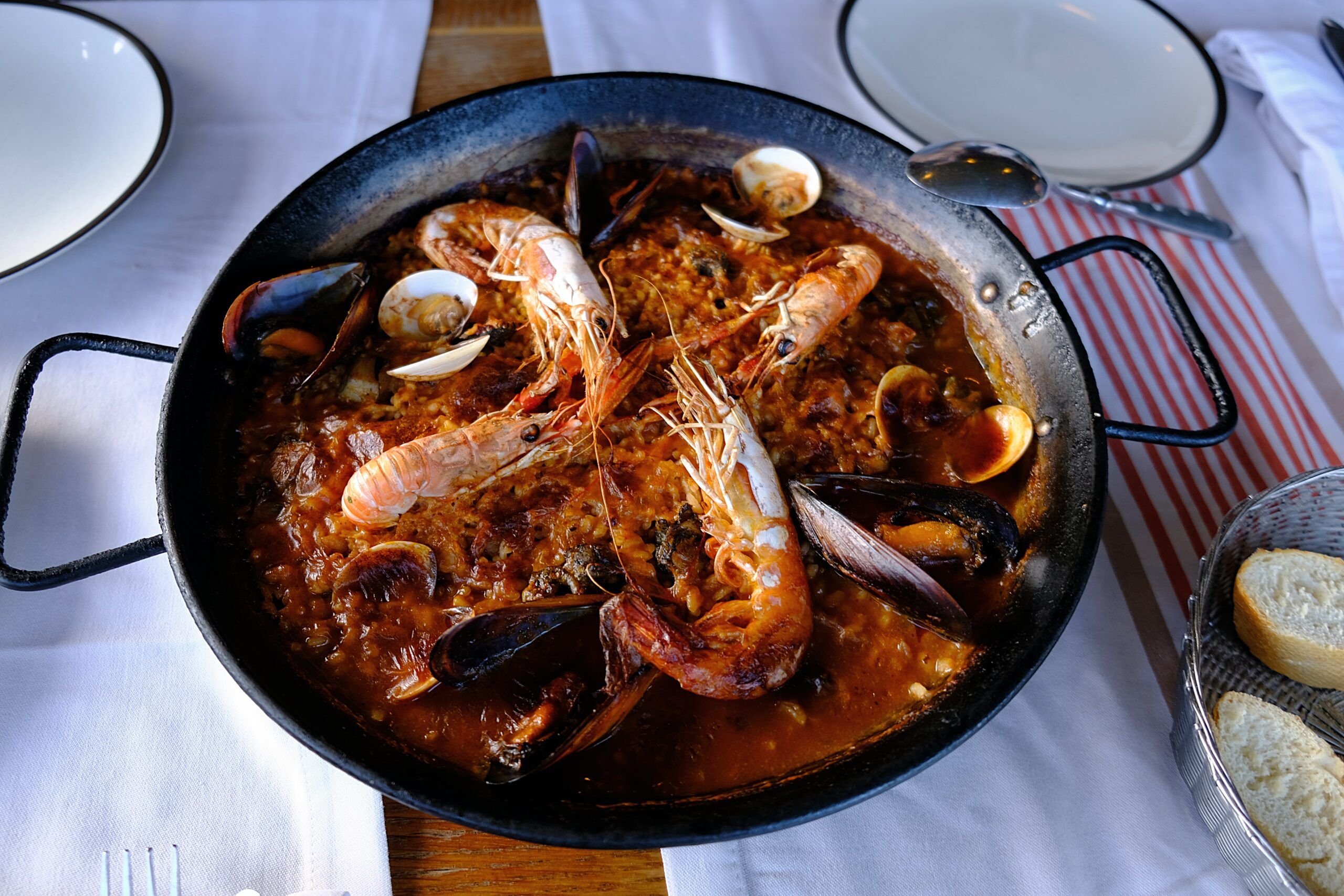 Receta arroz caldoso con marisco