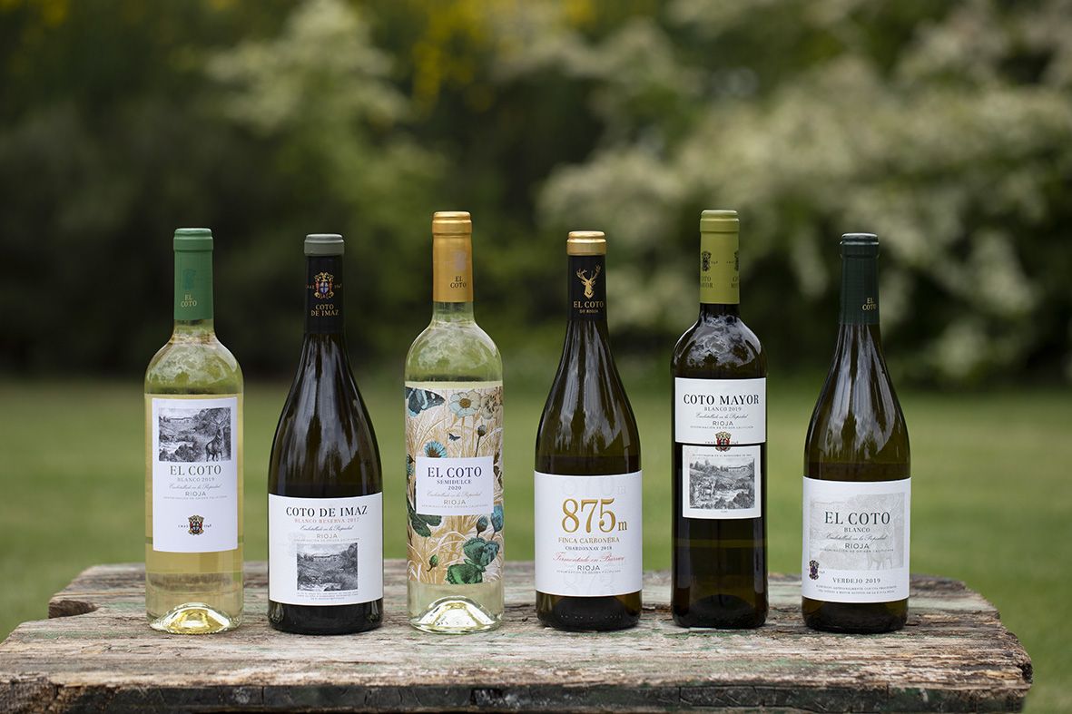 Variedad blancos el coto de rioja