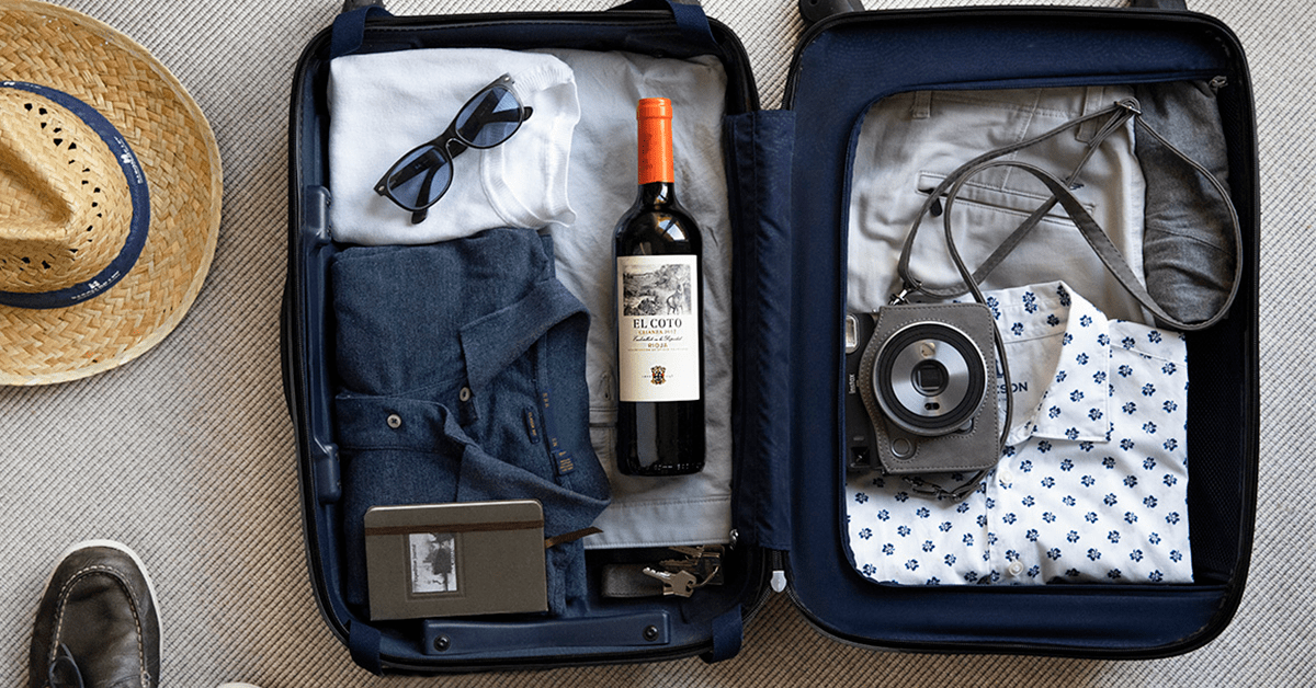 Cómo llevar botellas de vino en la maleta- El Coto de Rioja