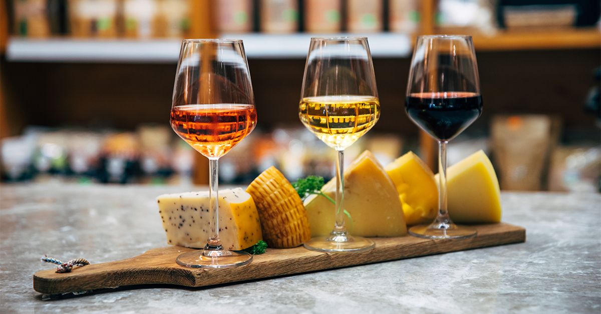 Easy guide for pairing and cheese wine El Coto de Rioja