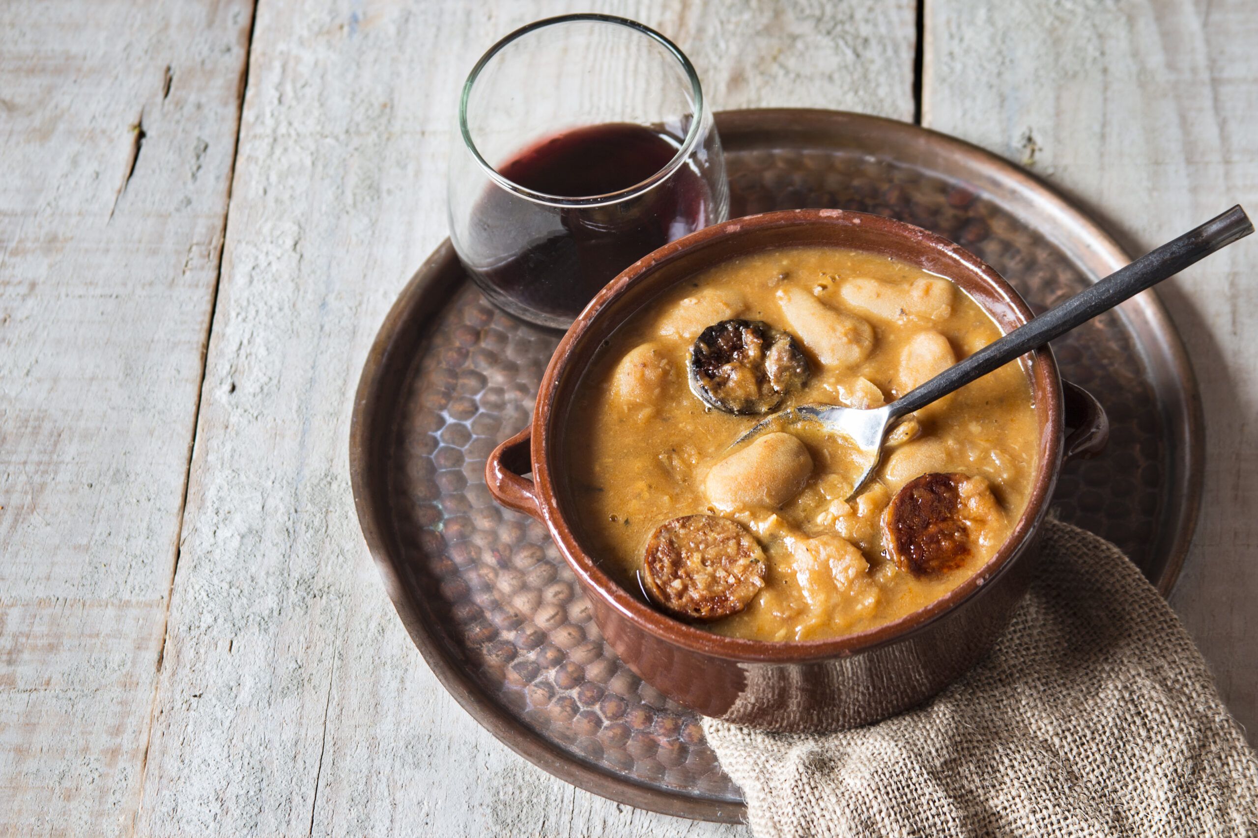 Fabada asturiana y su maridaje