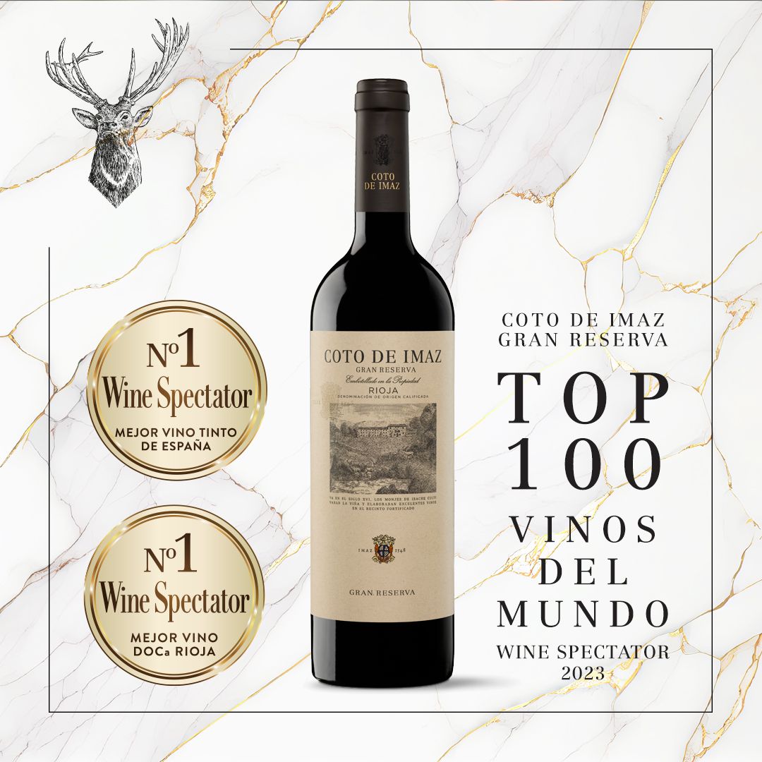 Coto de Imaz Gran Reserva 2016 top 100 mejores vinos del mundo